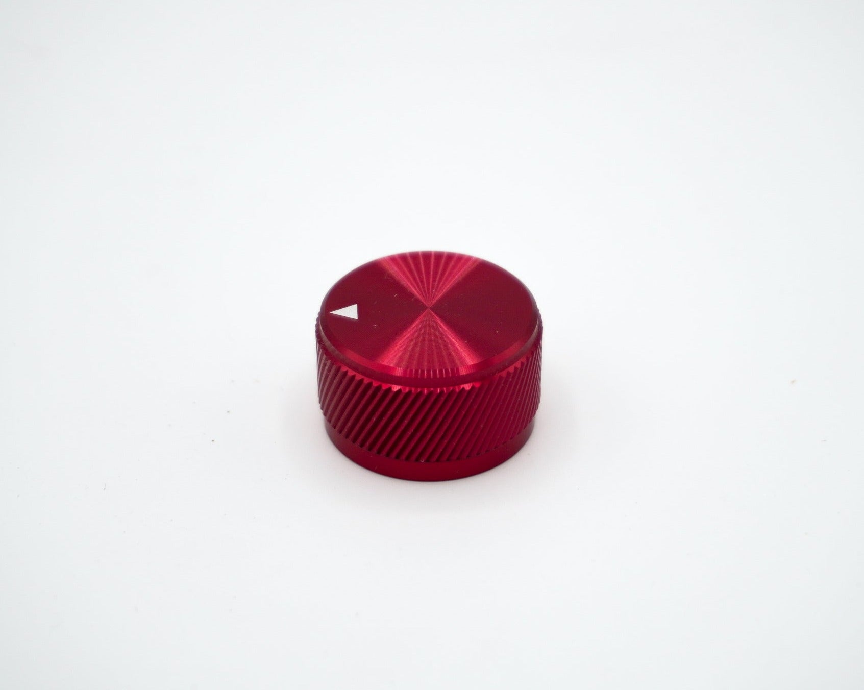 Red Anodized Aluminum Knob with Indicator - 1.25u