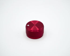 Red Anodized Aluminum Knob with Indicator - 1.25u
