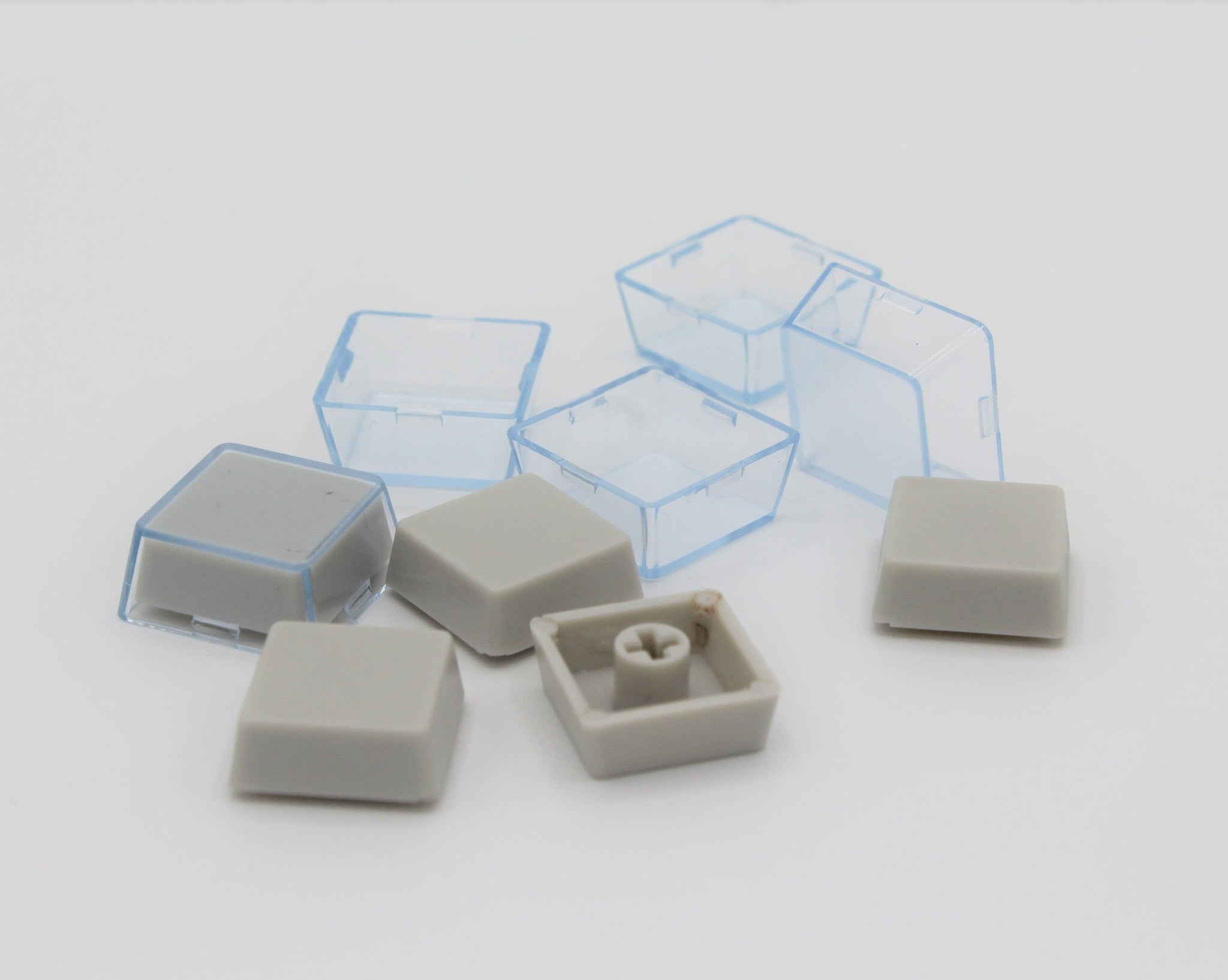 Transparent Paper Reledgable Keycaps - Pikatea